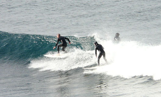 surfing in playa mojon oaxaca mex